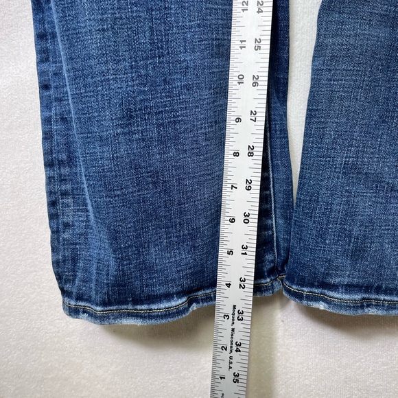 American Eagle Next Level Flex Classic Bootcut Jeans Mens 34/34 Blue Denim 2298 - Picture 6 of 9